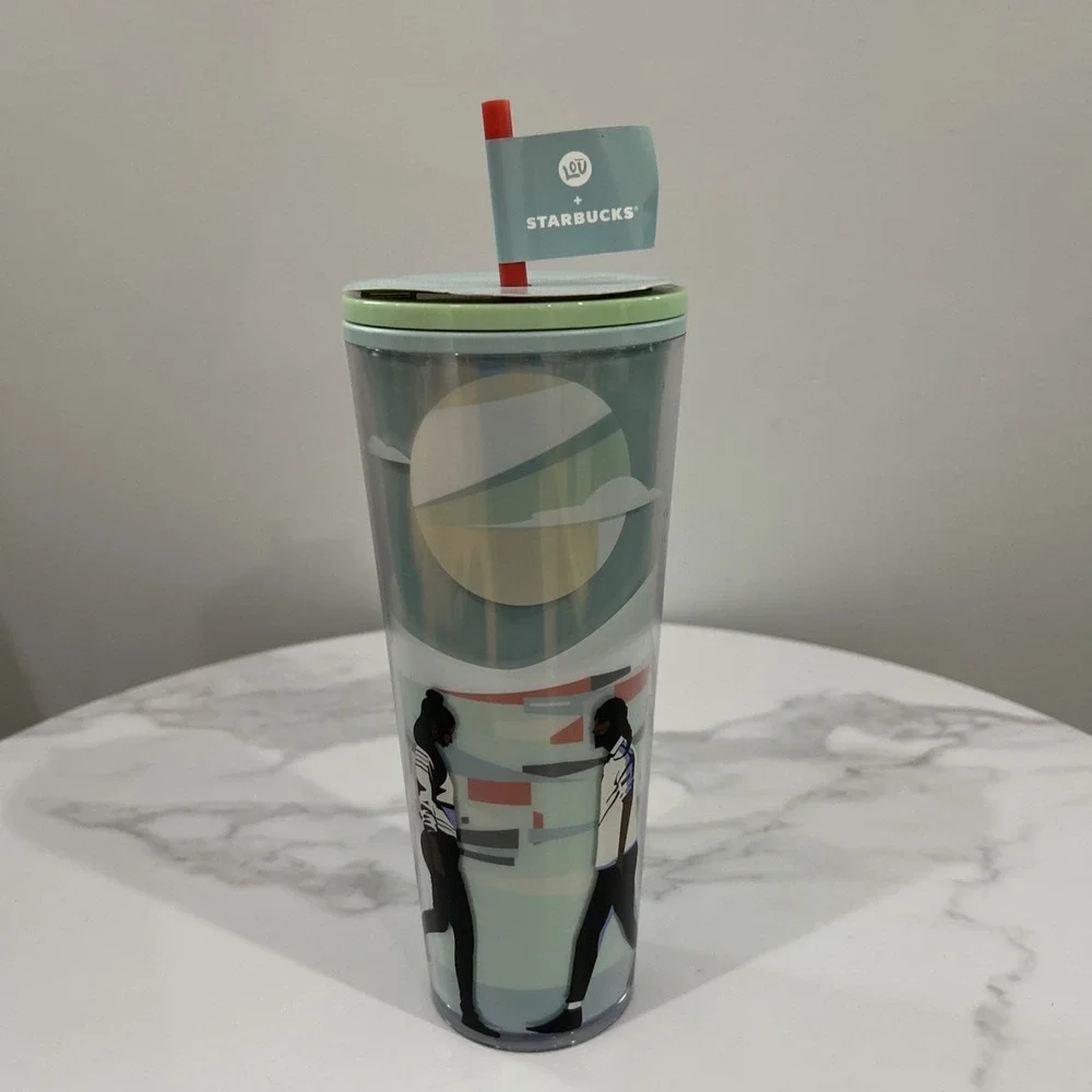 Starbucks+Lou Cold‎ Cup w/Straw 2024 Creative Lou Collection 24 oz NEW!!!